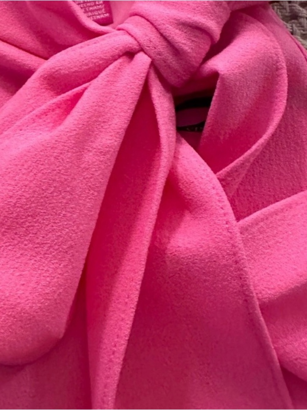 Vince Camuto Pink Sleeveless Wide-Leg Jumpsuit with Neck Tie - Picture 7 of 9